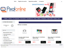 Tablet Screenshot of pixalonline.com